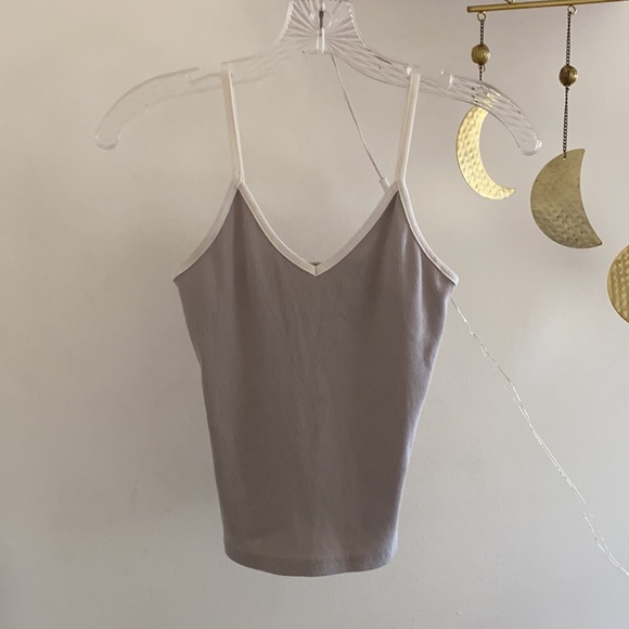 🪞 v neck tank ribbed top - Picture 7 of 8